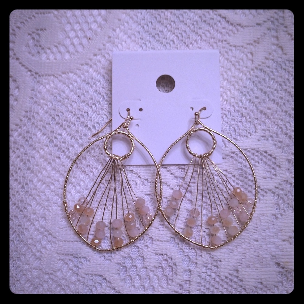 Fashion gold  hoop earrings